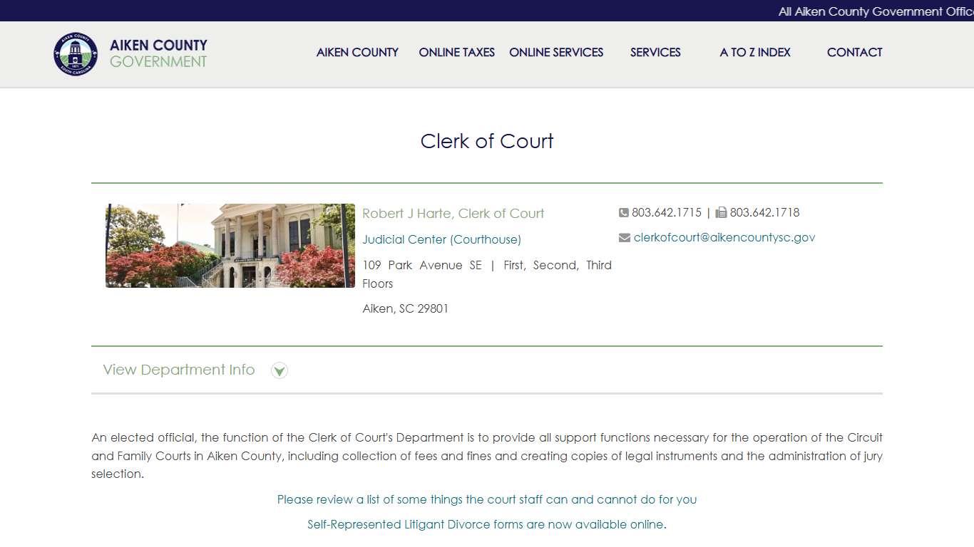 Clerk of Court